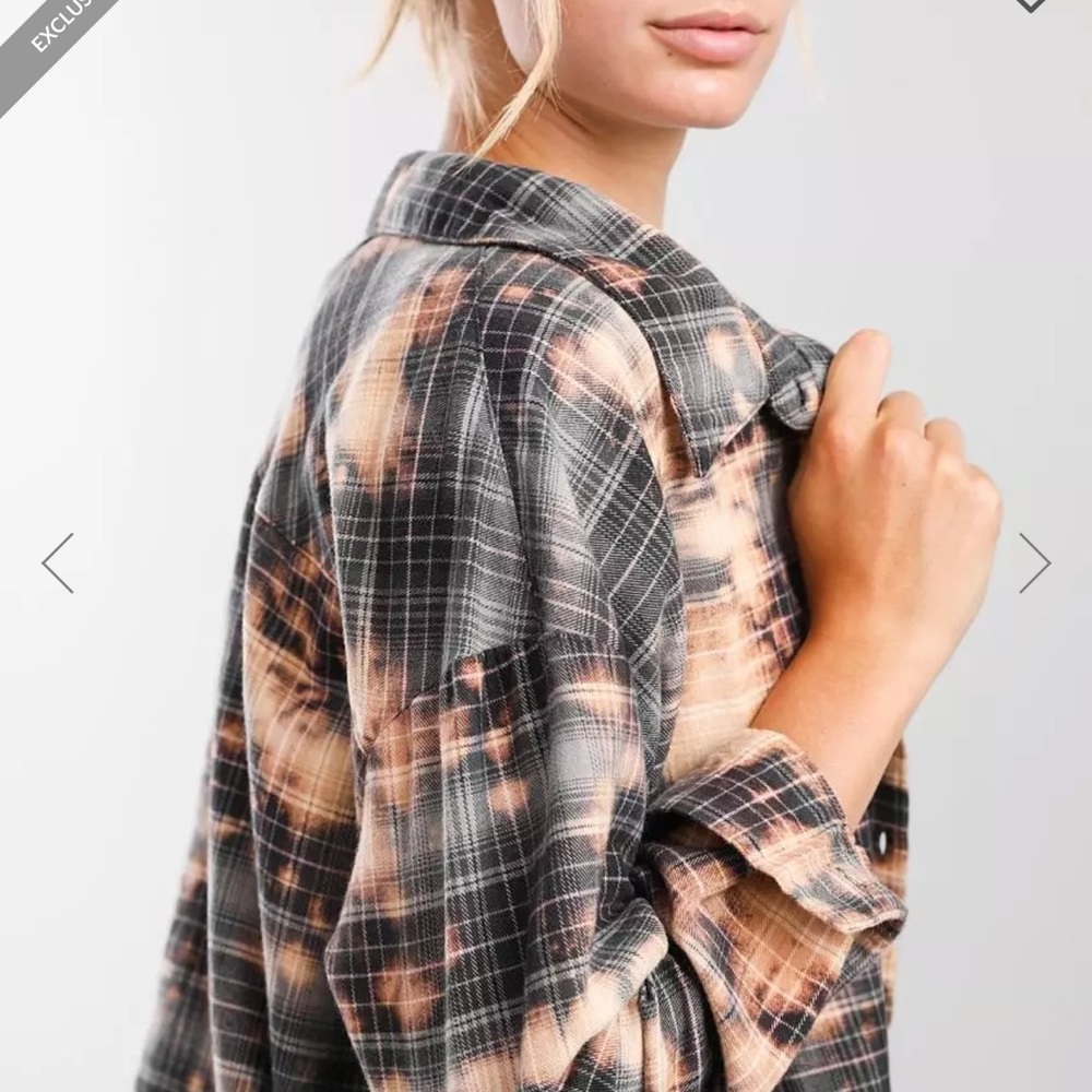Gilded Intent bleached flannel